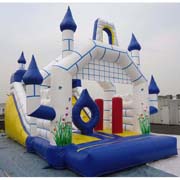 Cheap inflatable slide castles 